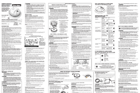 Brk Sc9120b User Manual (as In Box)