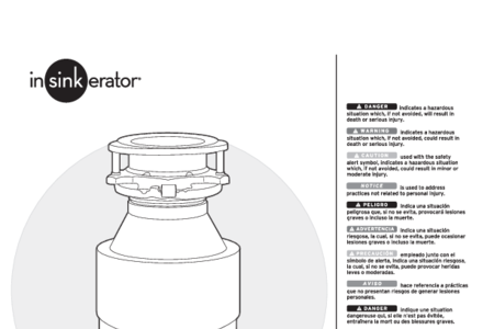 Insinkerator Owners Manual
