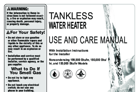 Rheem Mid-eff Tankless
