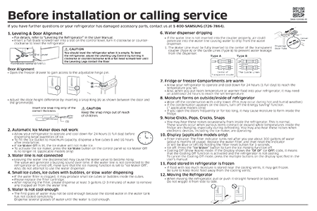 RF32CG* / RF27CG* Installation Guide
