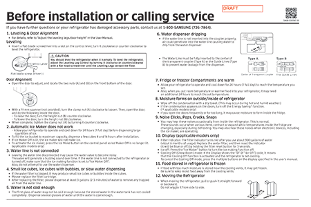 RS27T5200SR Installation Manual